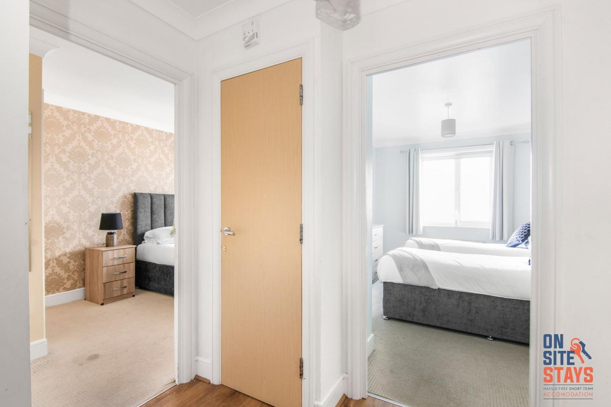 Onsitestays - Cosy 2-Bedroom Apartment With Free Parking, Wi-Fi & London Links Northfleet Exterior photo